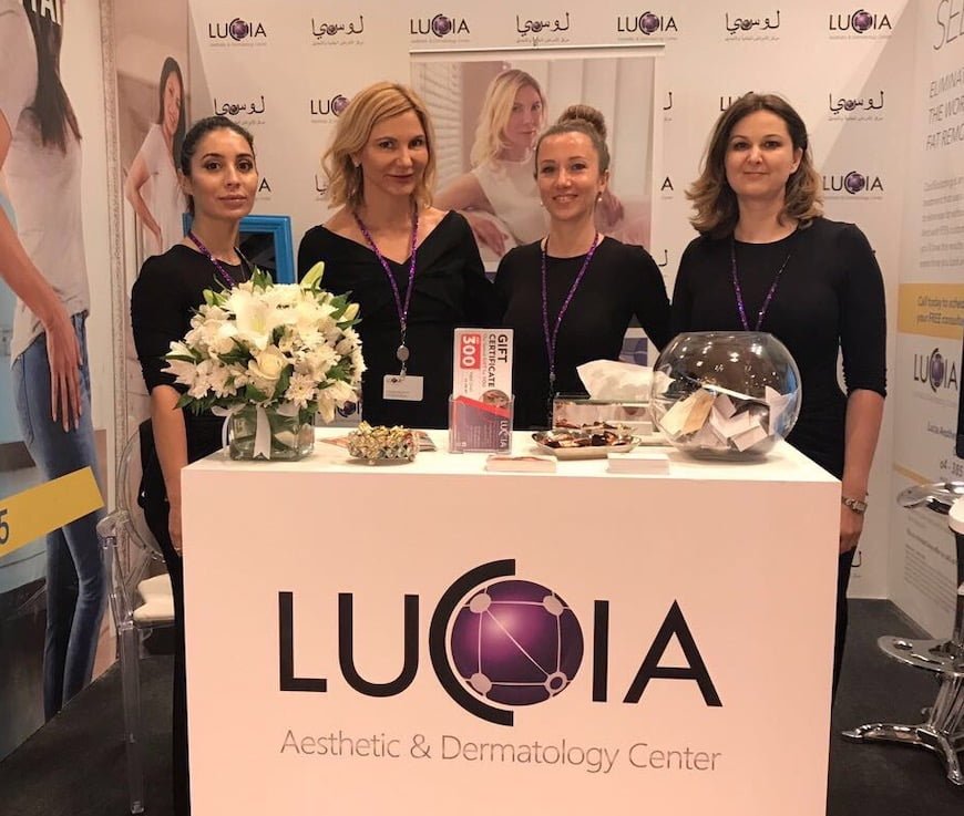 Lucia Clinic as a guest at Lammeh The Luxury Exhibition - Lucia Clinic had privilege to be the only aesthetic clinic at this exclusive Ramadan event in Dubai.