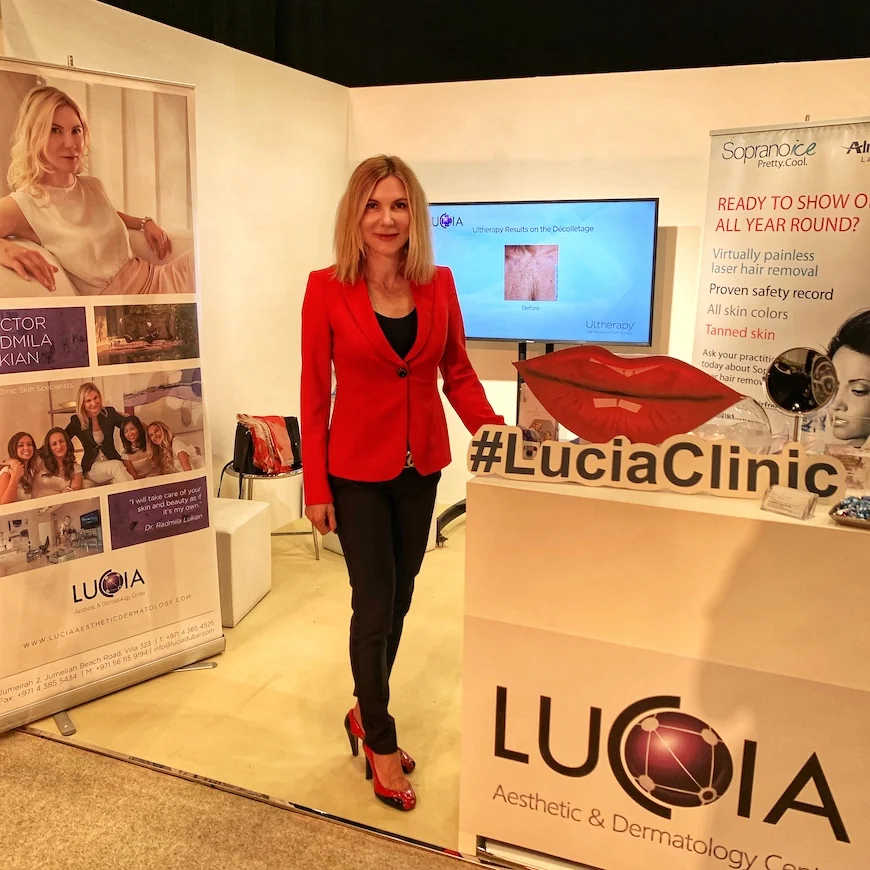 Lucia Clinic as only aesthetic clinic at Lammeh Exhibition - Lucia Clinic was privileged to participate in 4th edition of this event at the World Trade Center.