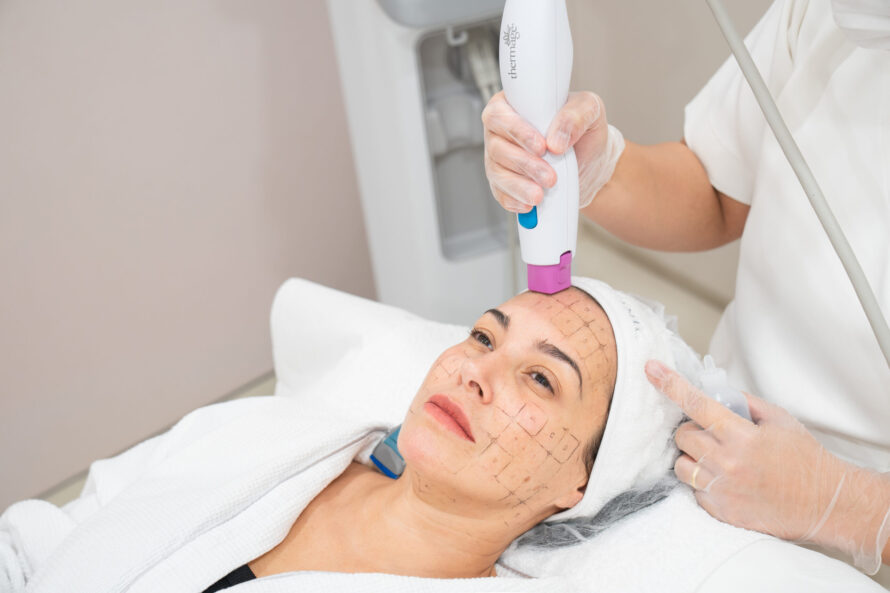 Getting one of the newest generation of skin tightening treatments