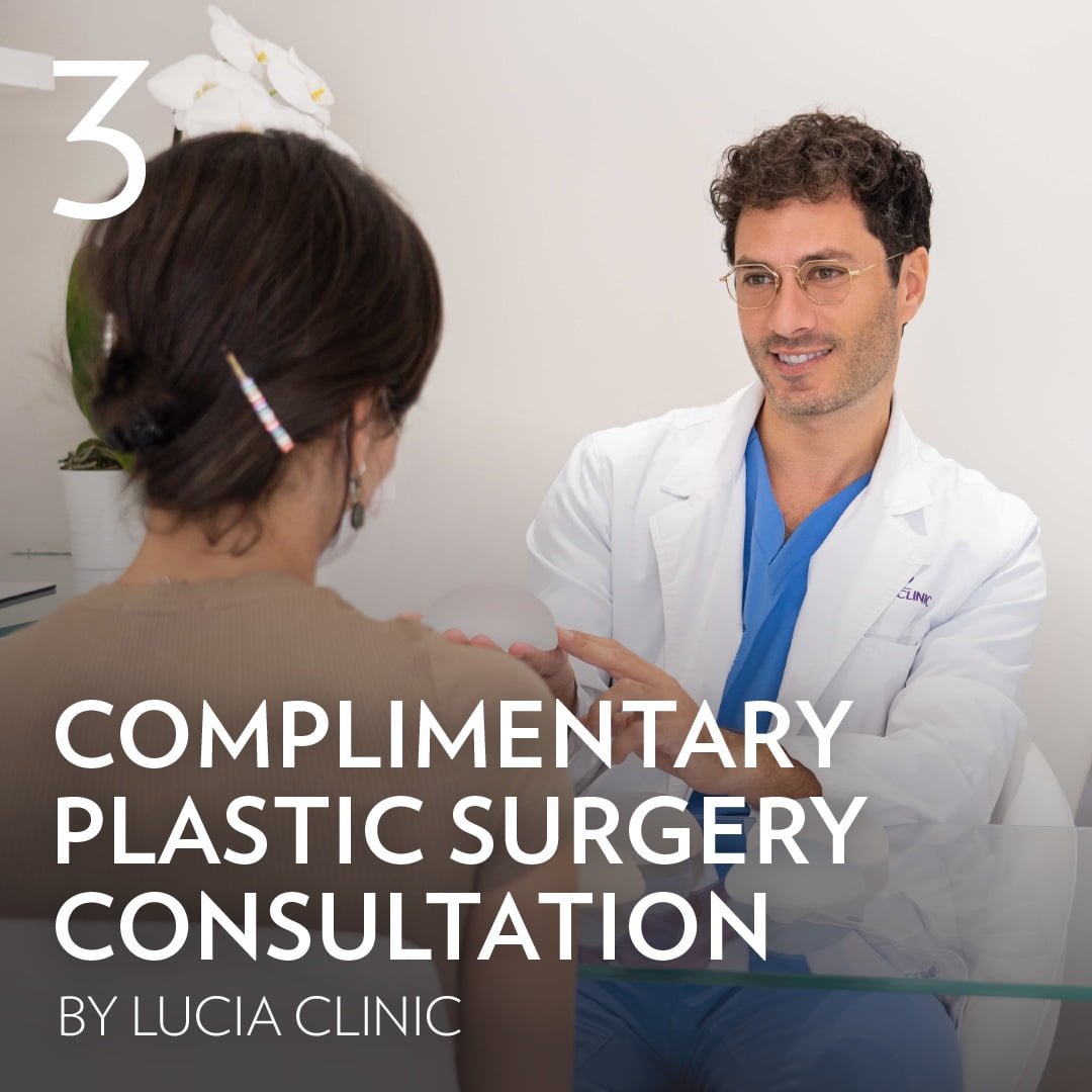 Complimentary plastic surgery consultation this February - meet with Lucia Clinic’s plastic surgeons to see how plastic surgery can fulfill your cosmetic goals.