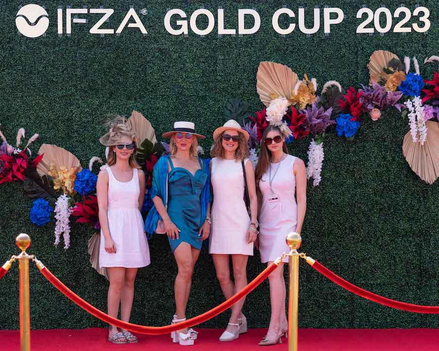 Exquisite Lucia Clinic’s team at the exquisite polo event - Lucia Clinic was honored to participate in IFZA Gold Cup 2023 and dazzle with beauty treatments.