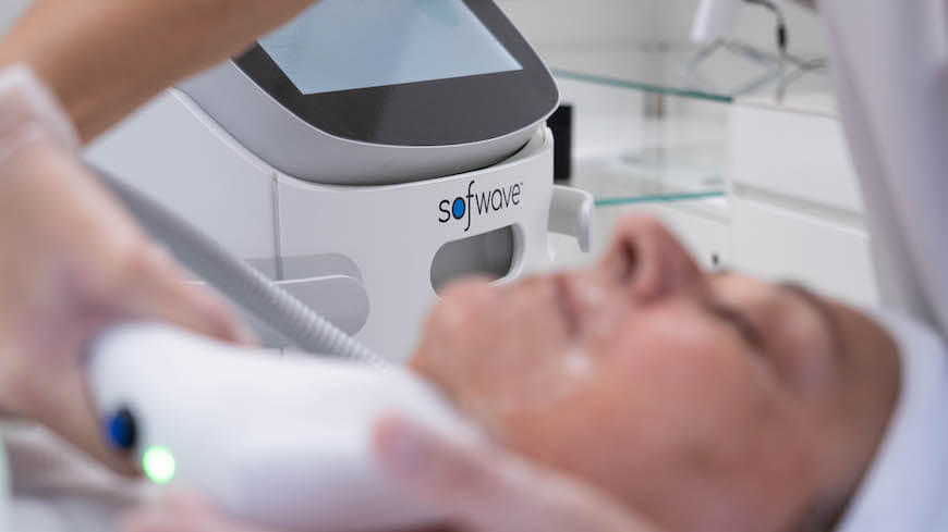 Sofwave, an advanced non-invasive skin rejuvenation treatment.