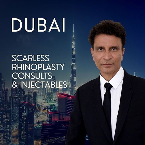 Dr. Raj Kanodia, first time in Dubai visits Lucia Clinic