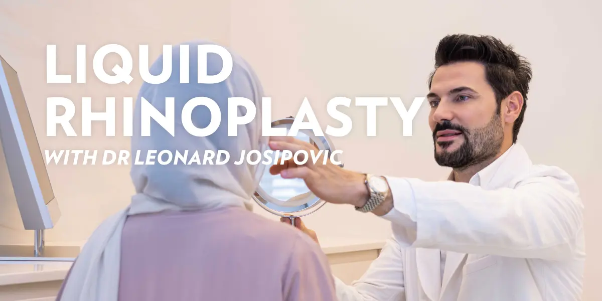 Dr. Leonard Josipovic introduces non-surgical rhinoplasty