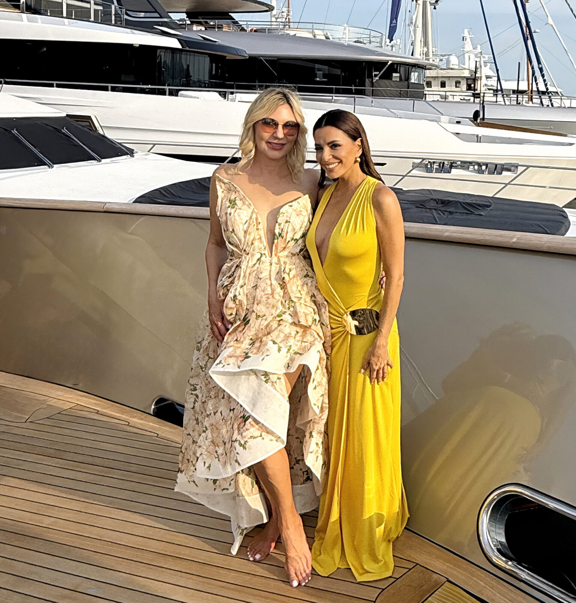 Dr. Radmila Lukian and Eva Longoria