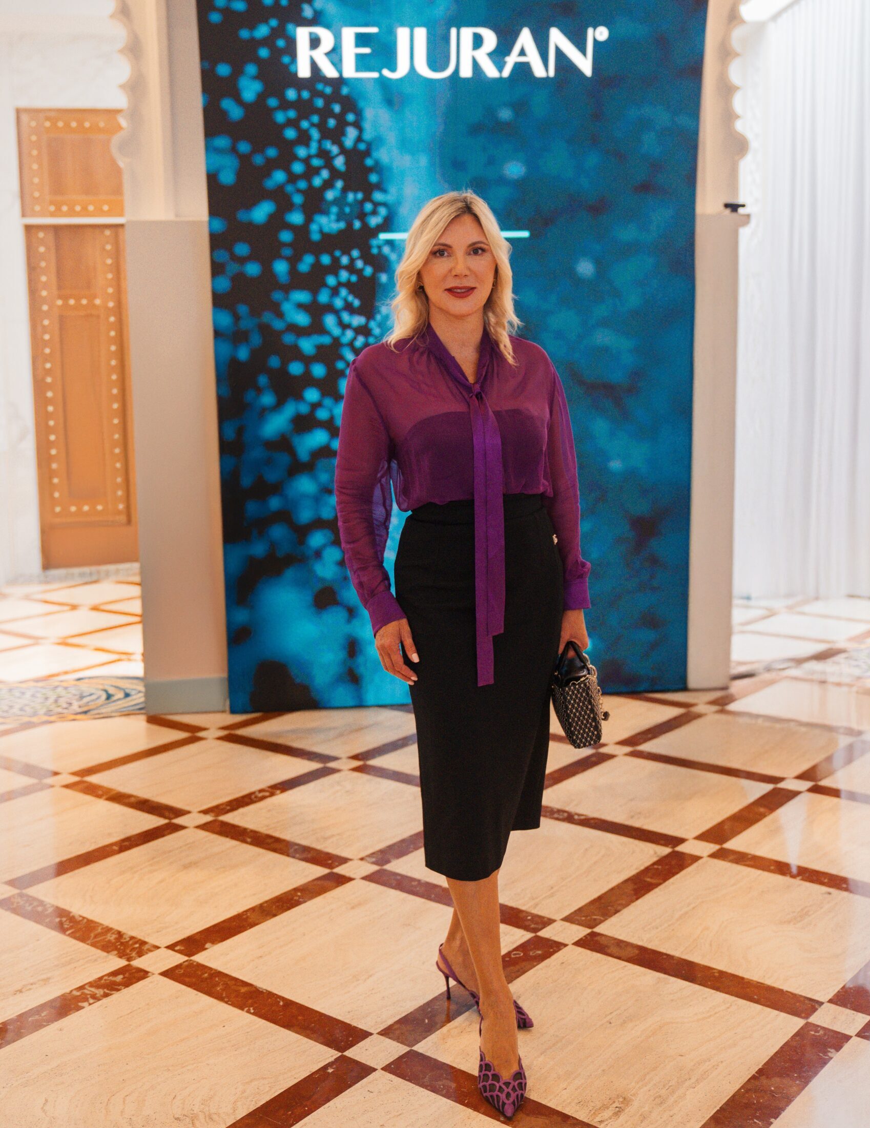 Dr. Radmila Lukian at Rejuran event